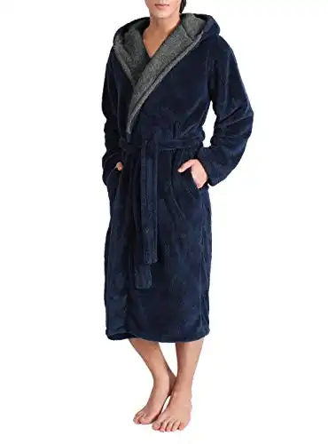 David Archy Men's Hooded Robe