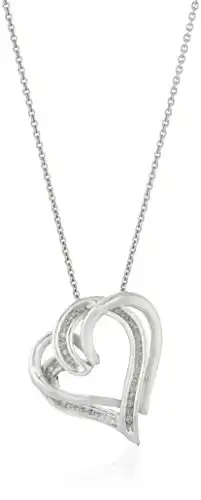 Diamond Heart Necklace By Amazon Collection