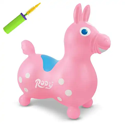 Gymnic Pastel Pink Rody Horse