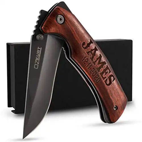 Engraved Pocket Knife By USA Custom Gifts