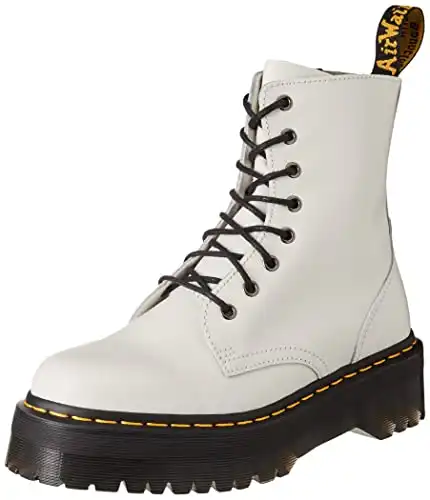 Dr. Martens White Polished Smooth