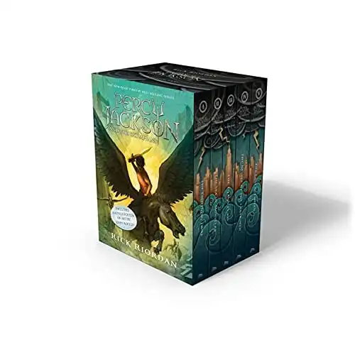 Percy Jackson & the Olympians 5 Book Paperback Boxed Set