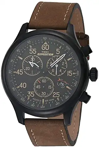 Timex Expedition Field Leather Watch