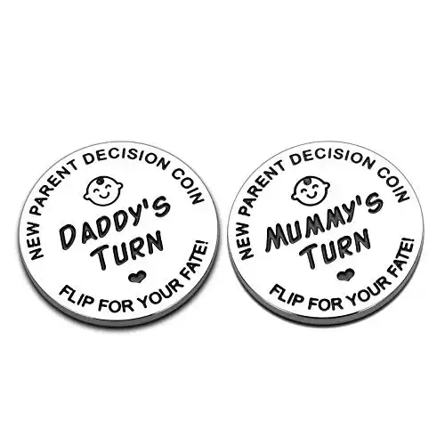FrereFeter New Baby Decision Coin