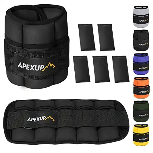 Apexup Adjustable Ankle Weights