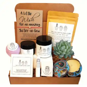 Succulenticious Self Care Spa Gift Box
