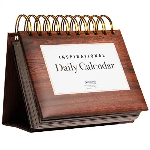 Excello Global Motivational & Inspirational Daily Flip Calendar