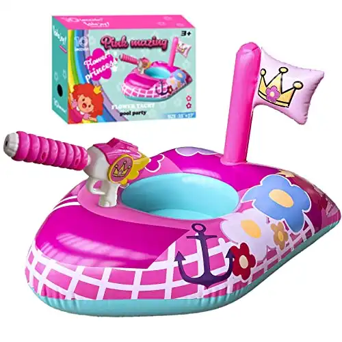 10Leccion Pool Float with Water Gun