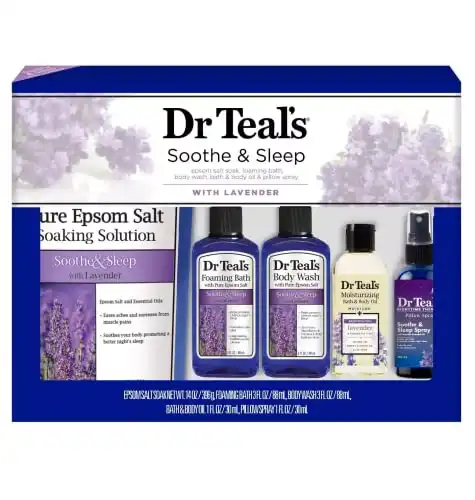 Dr. Teal's Epsom Salt Lavender Bath Set