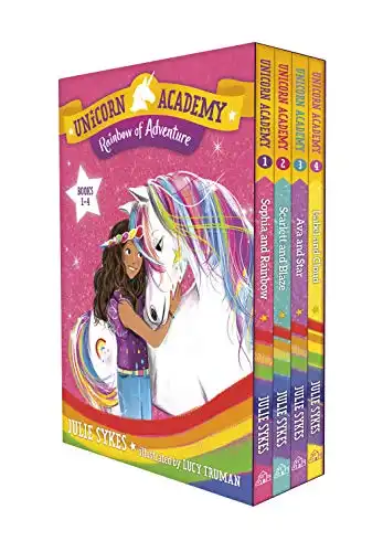 Unicorn Academy: Rainbow of Adventure Boxed Set By Julie Sykes