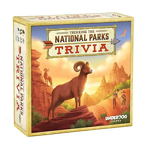 Underdog Games Trekking The National Parks Trivia