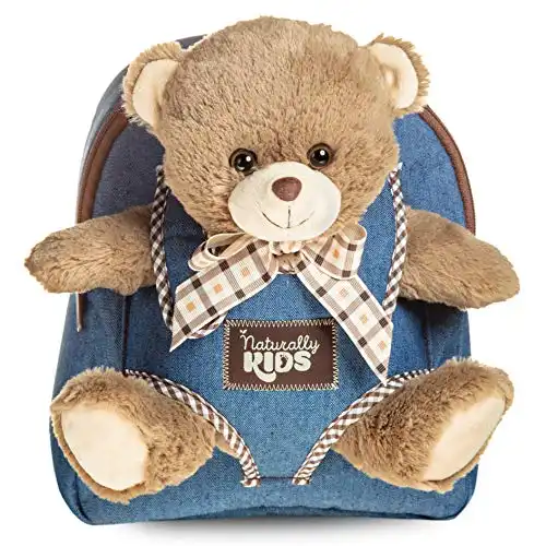 Naturally Kids Teddy Bear Backpack