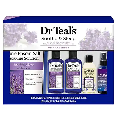 Dr Teal's Lavender Soothe & Sleep Gift Set