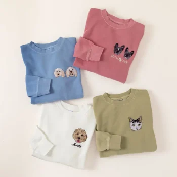 Pupsentials Custom Pet Embroidered Sweatshirt