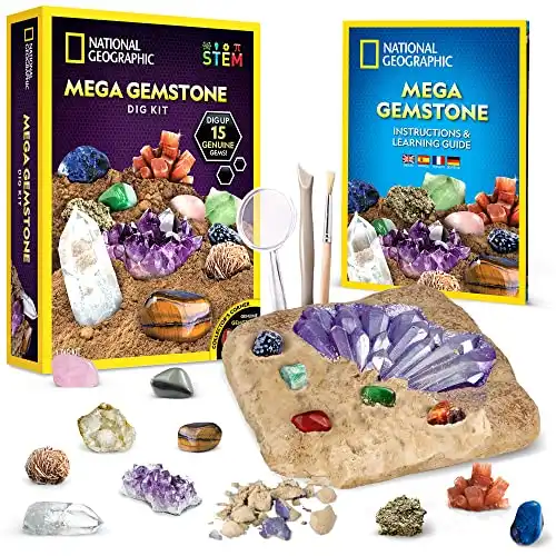 National Geographic Mega Gemstone Dig Kit