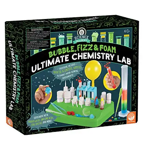 MindWare Science Academy: Bubble, Fizz & Foam Ultimate Chemistry Lab