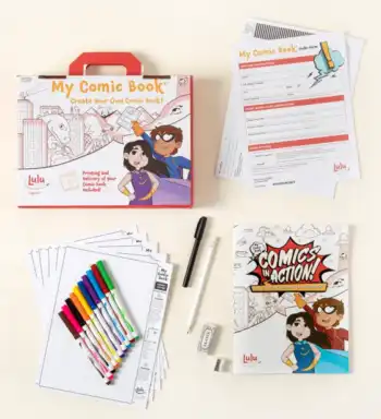 Uncommon Goods Create Your Own Comic Book Kit