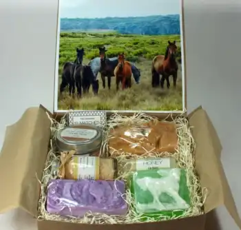 YwcHandmade Horse Lover Spa Gift Set