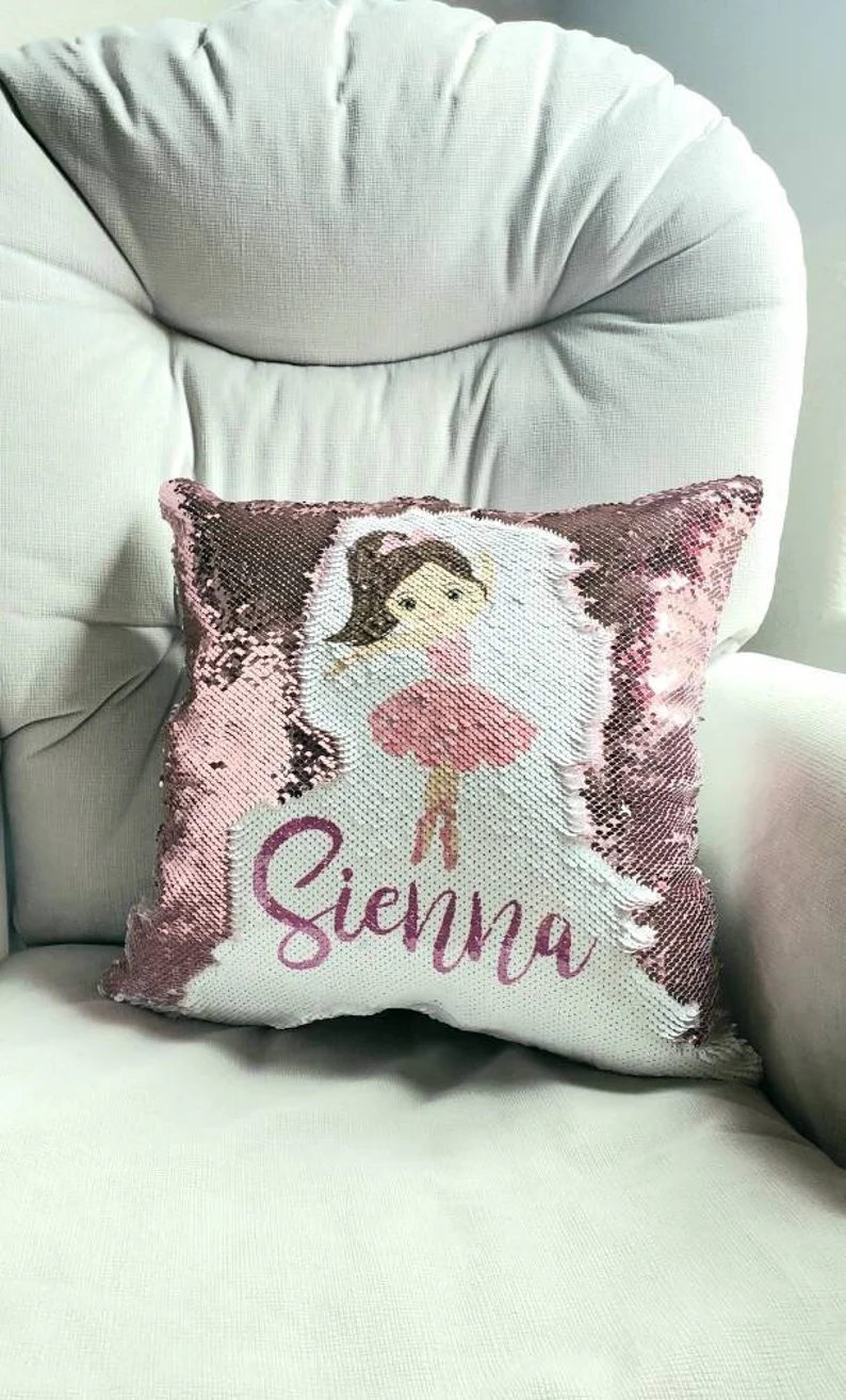 RejoiceInCreation Ballerina Personalized Pillow