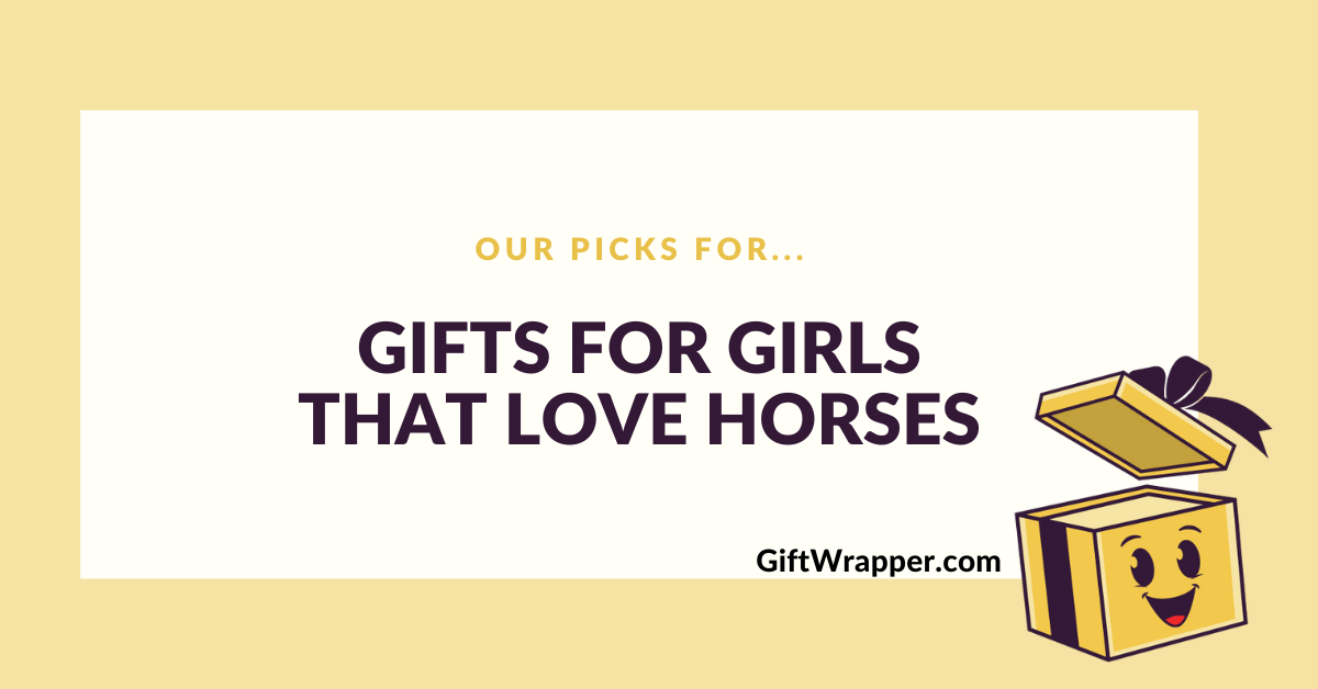 Gifts for Girls That Love Horses GiftWrapper