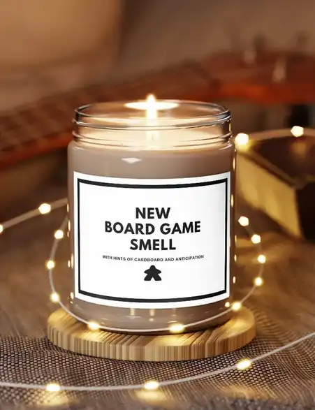 GameNightPrints New Board Game Scented Candle