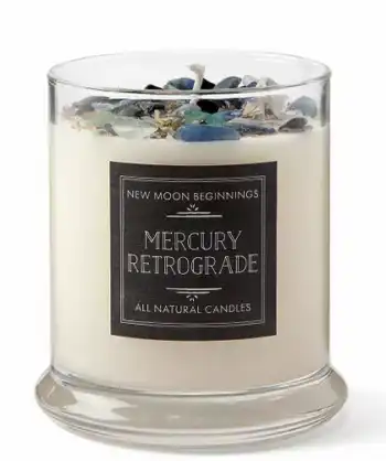 Uncommon Goods Mercury Retrograde Protection Candle